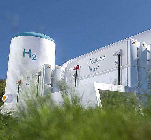 Leistungsfähige Power-to-X-Speichersysteme für Wasserstoff (H2)